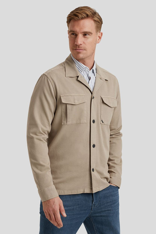 Overshirt camel