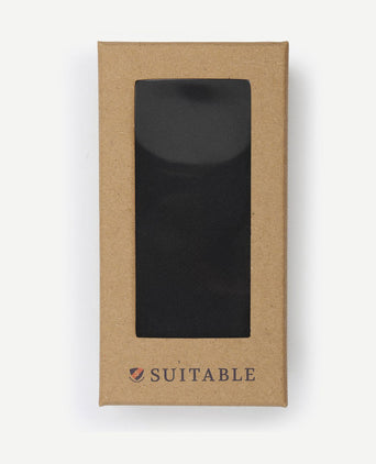 Suitable strik zijde zwart