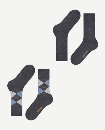 Burlington Everyday (2-pack) antraciet 3081