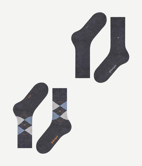 Burlington Everyday (2-pack) antraciet 3081