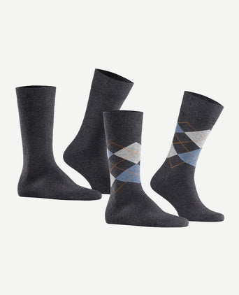 Burlington Everyday (2-pack) antraciet 3081