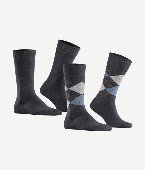 Burlington Everyday (2-pack) antraciet 3081