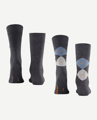 Burlington Everyday (2-pack) antraciet 3081