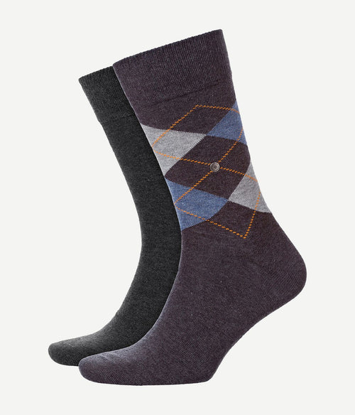 Burlington Everyday (2-pack) antraciet melange 3081