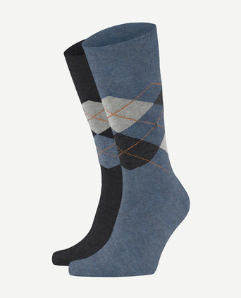 Burlington Everyday (2-pack) donkerblauw grijs 6797