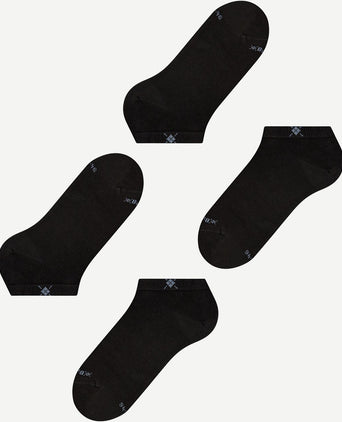 Burlington Everyday sok zwart (2-pack)