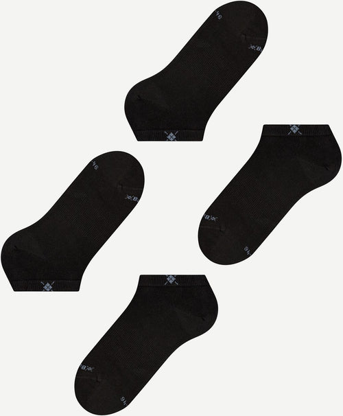 Burlington Everyday sok zwart (2-pack)