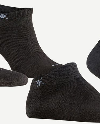 Burlington Everyday sok zwart (2-pack)