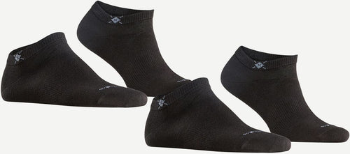 Burlington Everyday sok zwart (2-pack)