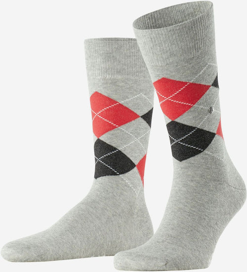 Burlington gift box (2-pack) ruiten grijs