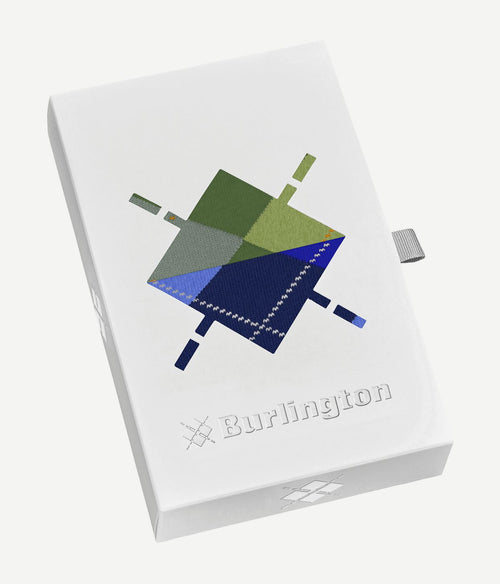 Burlington gift box argyle (2-pack) ruiten blauw groen