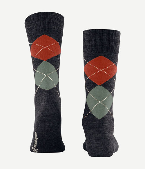 Burlington wol Edinburgh melange donkerblauw 6274