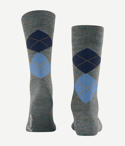 Burlington wol Edinburgh melange grijs 6337