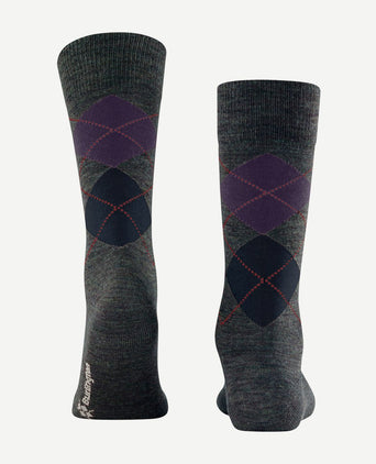 Burlington wol Edinburgh melange groen 7271