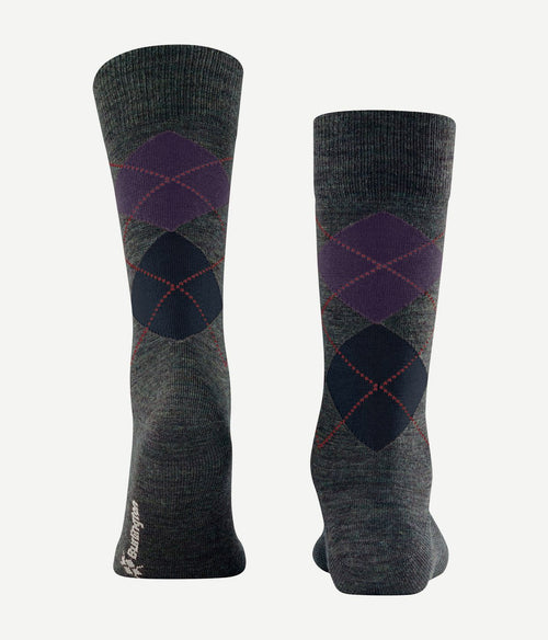 Burlington wol Edinburgh melange groen 7271