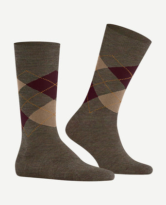 Wol Edinburgh melange bruin 7410
