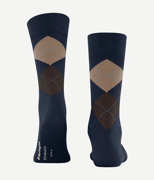 Burlington wol Edinburgh blauw 6121