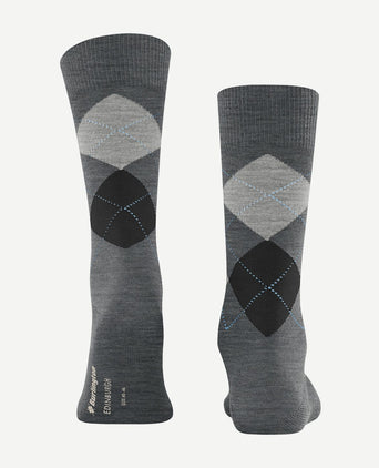 Burlington wol Edinburgh grijs 3180