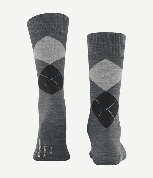 Burlington wol Edinburgh grijs 3180