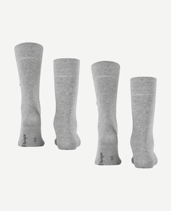 Uni lichtgrijs (2-pack)