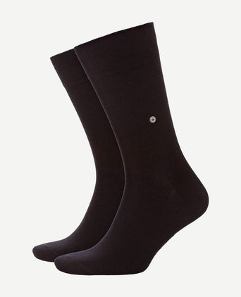 Burlington uni zwart (2-pack)