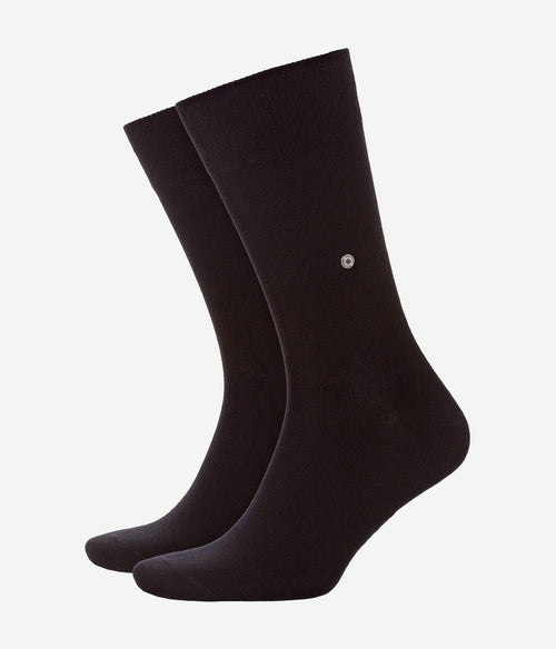 Burlington uni zwart (2-pack)