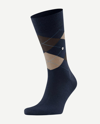 Burlington wol Edinburgh blauw 6121