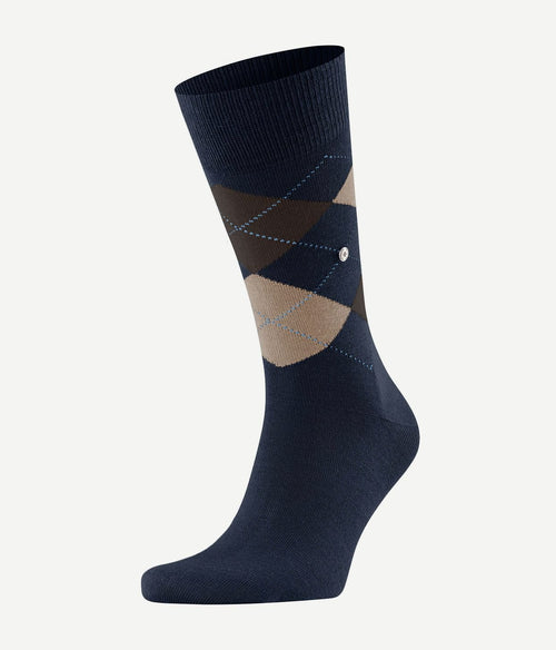 Burlington wol Edinburgh blauw 6121