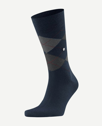 Burlington wol Edinburgh blauw 6123