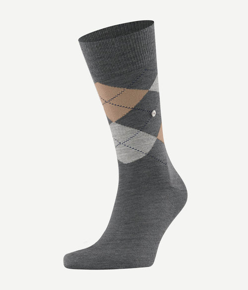 Burlington wol Edinburgh grijs 3070