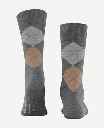 Burlington wol Edinburgh grijs 3070