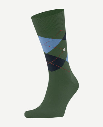 Burlington wol Edinburgh groen 7045