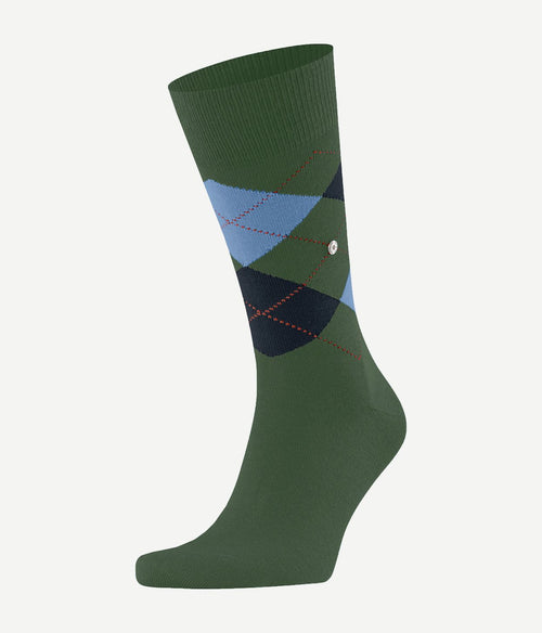 Burlington wol Edinburgh groen 7045