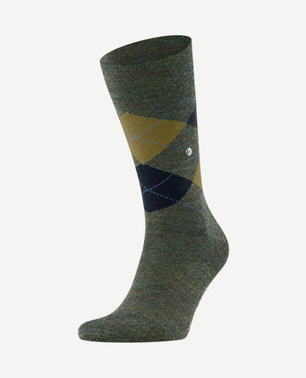 Wol Edinburgh melange groen 7922