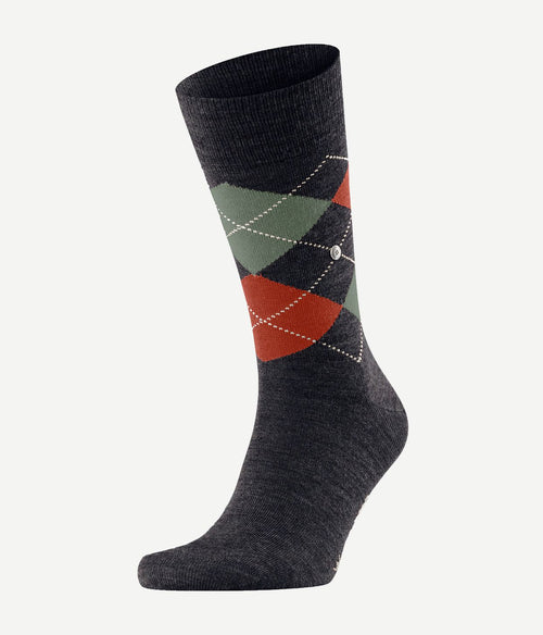 Burlington wol Edinburgh melange donkerblauw 6274