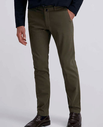 Chino castres olijfgroen