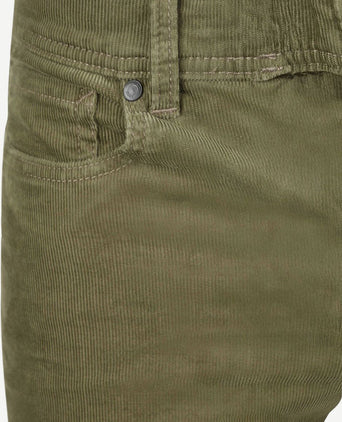 Broek Lyon corduroy olive