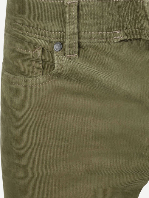 Broek Lyon corduroy olive