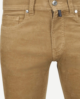 Pierre Cardin broek Lyon corduroy beige