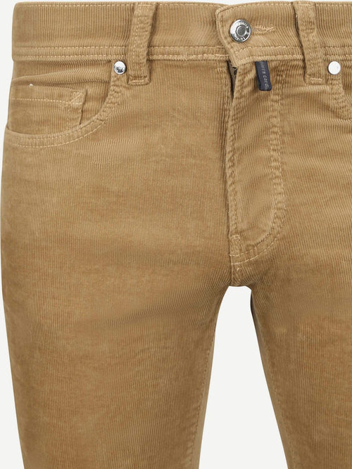 Pierre Cardin broek Lyon corduroy beige