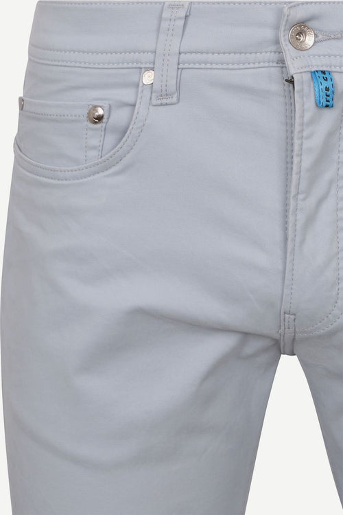 Broek Lyon tapered futureflex lichtblauw
