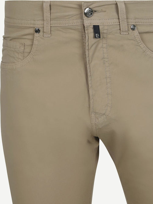 Broek Lyon tapered beige