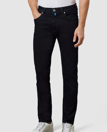 Broek Lyon future flex donker blauw