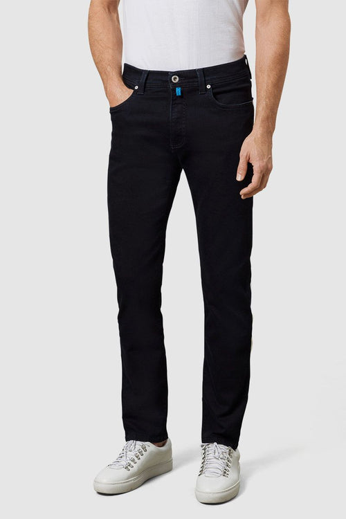 Broek Lyon future flex donker blauw