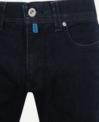 Jeans Lyon tapered future flex donkerblauw