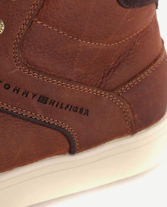 Sneaker cognac