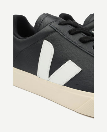 Sneakers campo wit zwart