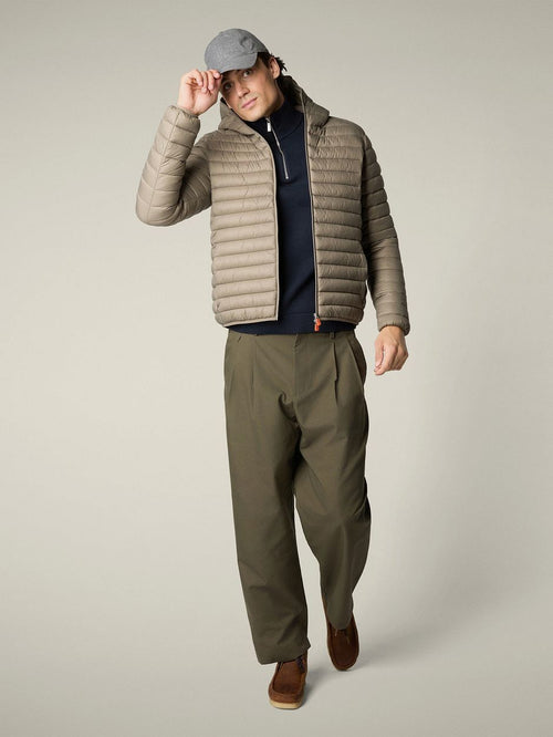 Save the duck jas donald grijs | Slim-fit