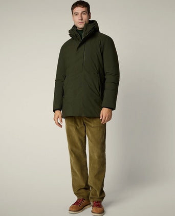 Save the duck jas sesle hood olive | Regular-fit