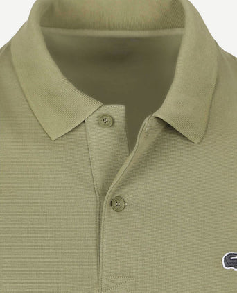 Lacoste poloshirt breathable groen | Regular-fit